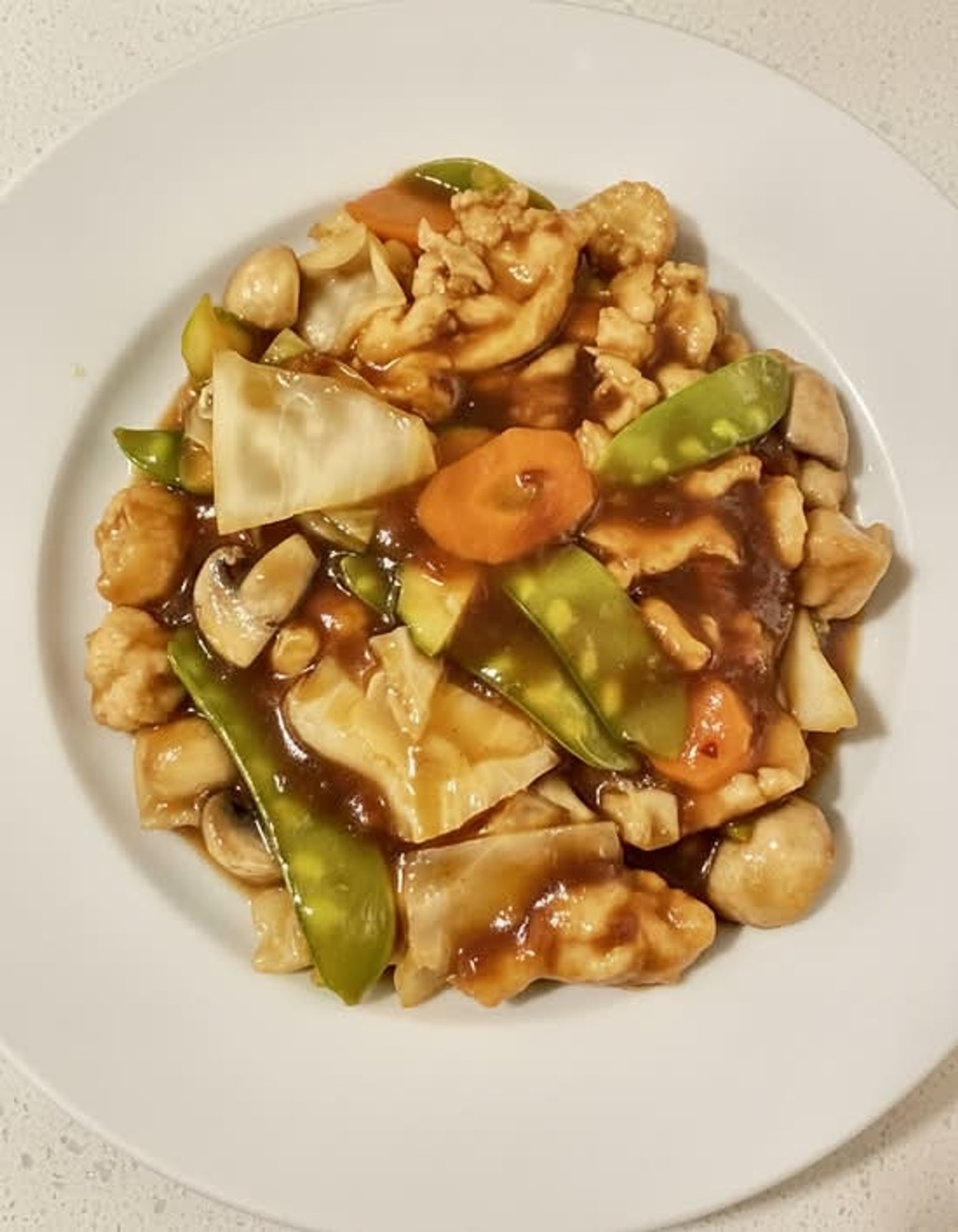 C28. Chicken with Garlic Sauce