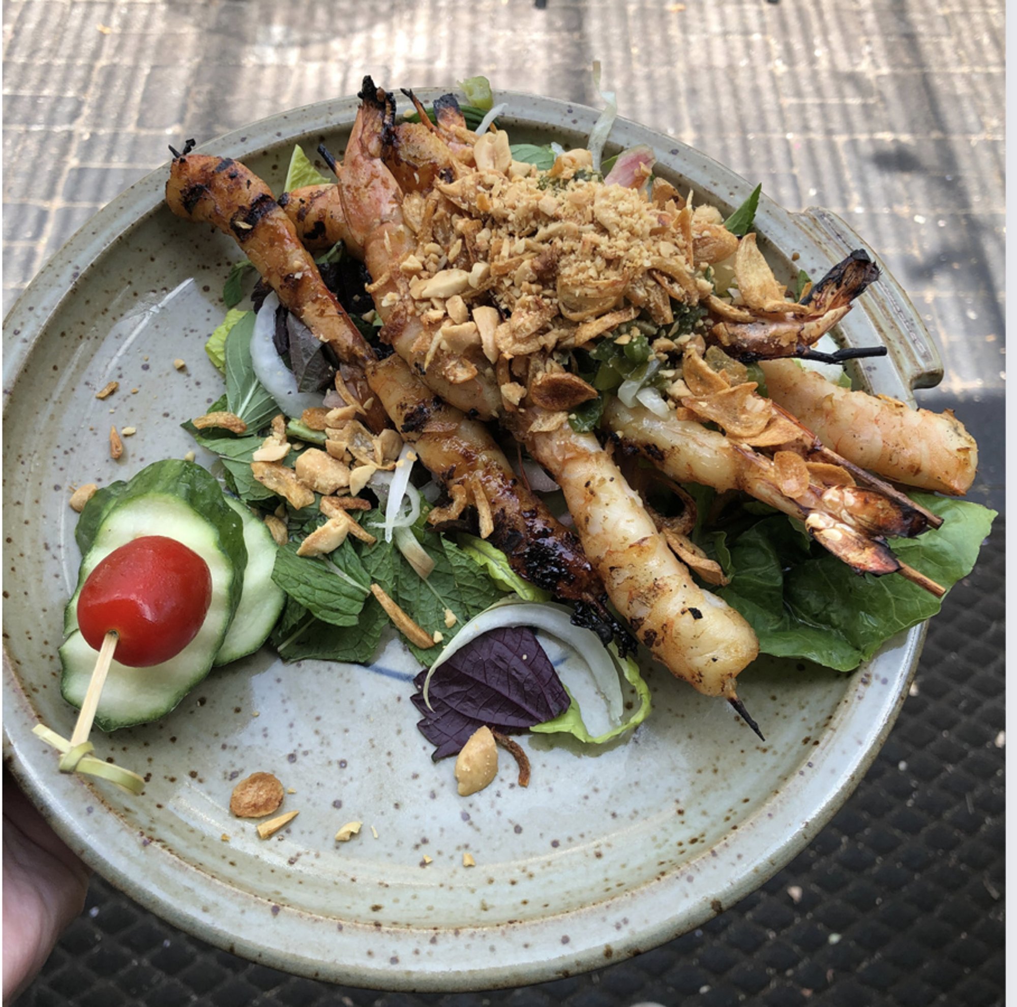 Lemongrass Shrimp Skewers