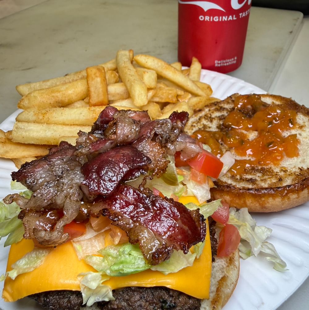 Halal Smash Burger Combo