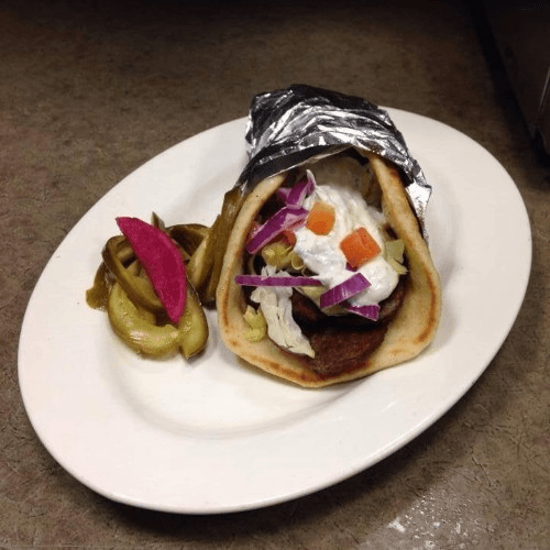 Chicken Kabob Pita