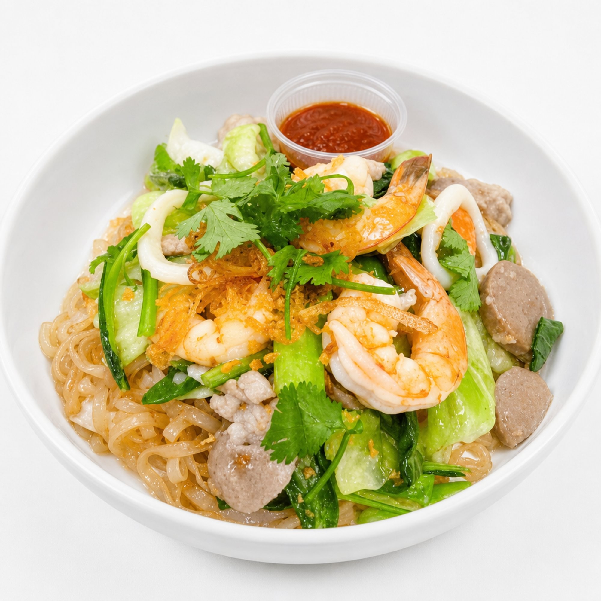 70A. Mì Xào Hải Sản (Seafood Fried Noodles)