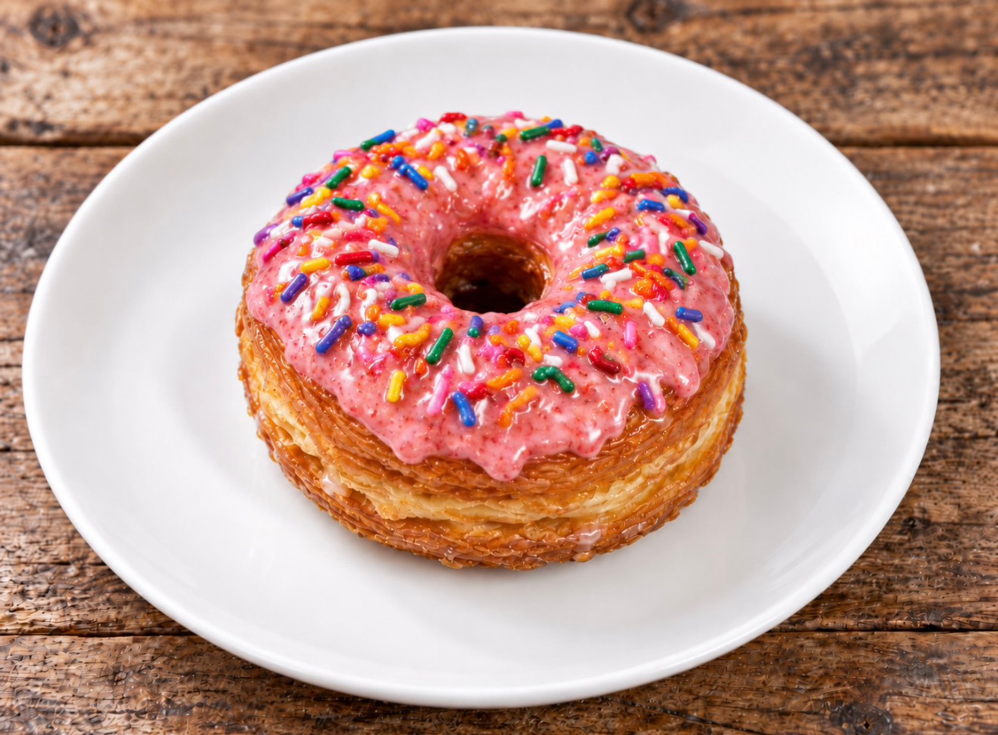 Sprinkles Strawberry Cronut