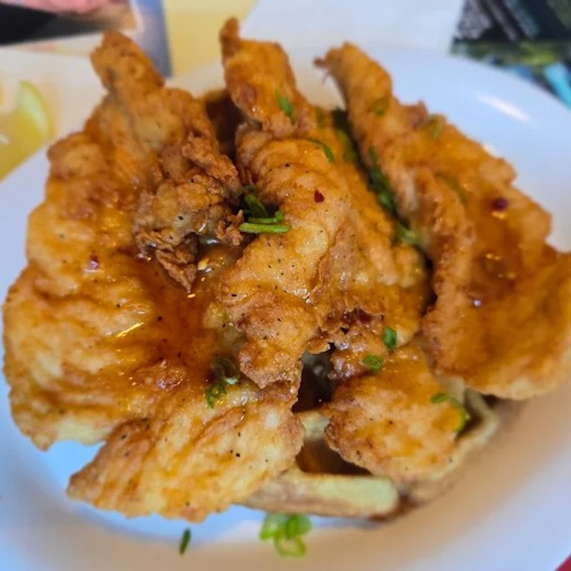 Chicken & waffles