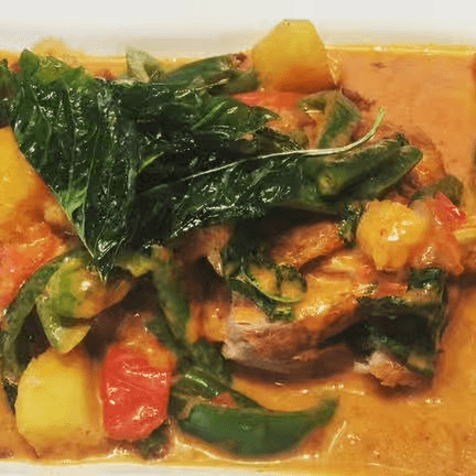 Red Pineapple Curry Duck
