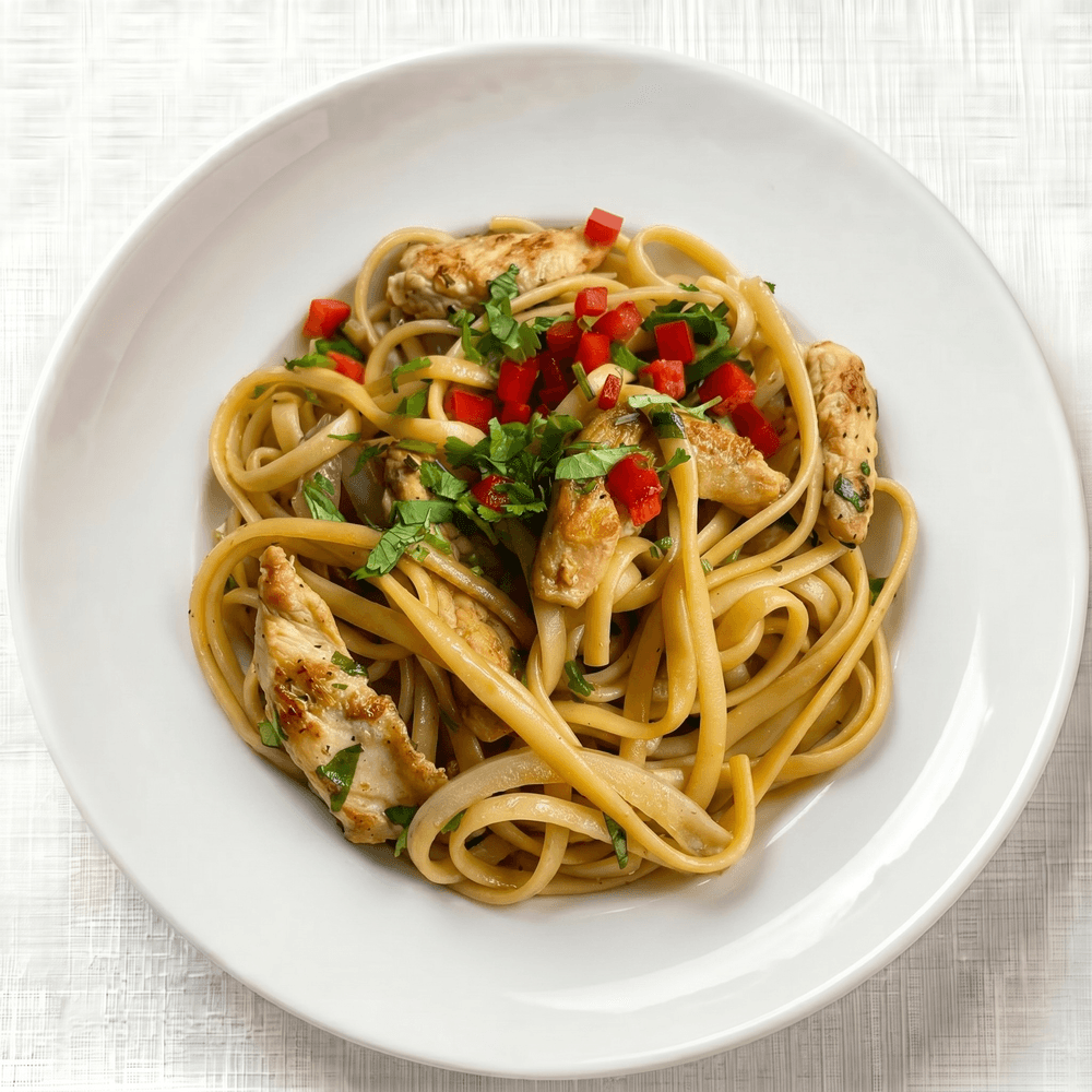 Tallarin Saltado De Pollo