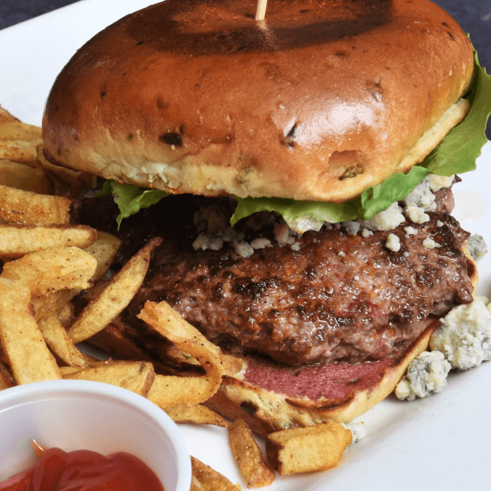 Black and Blue Burger