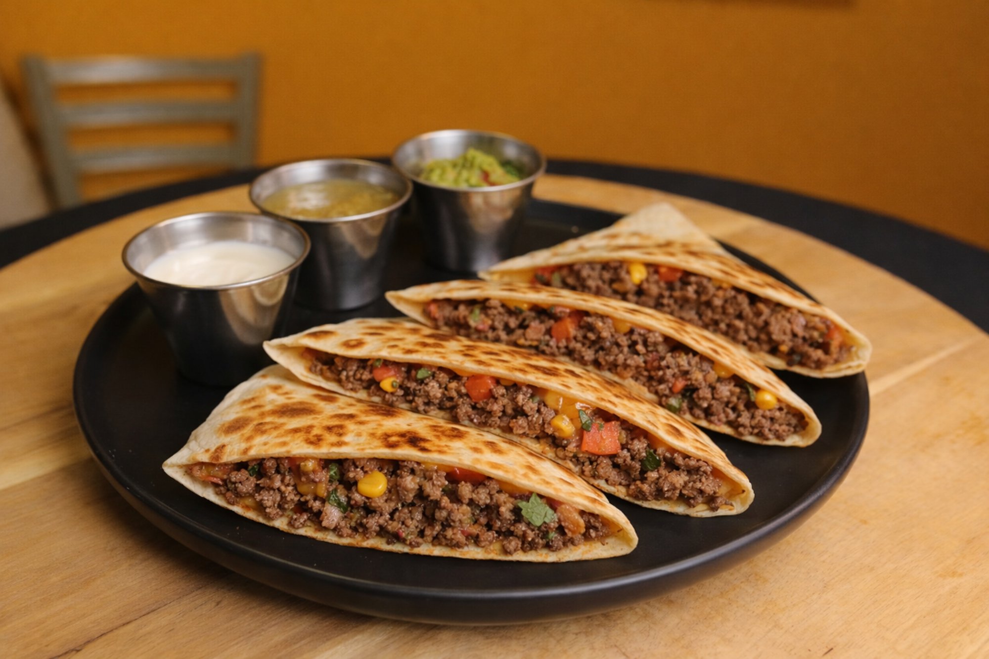 Bueno Ground Beef Quesadilla