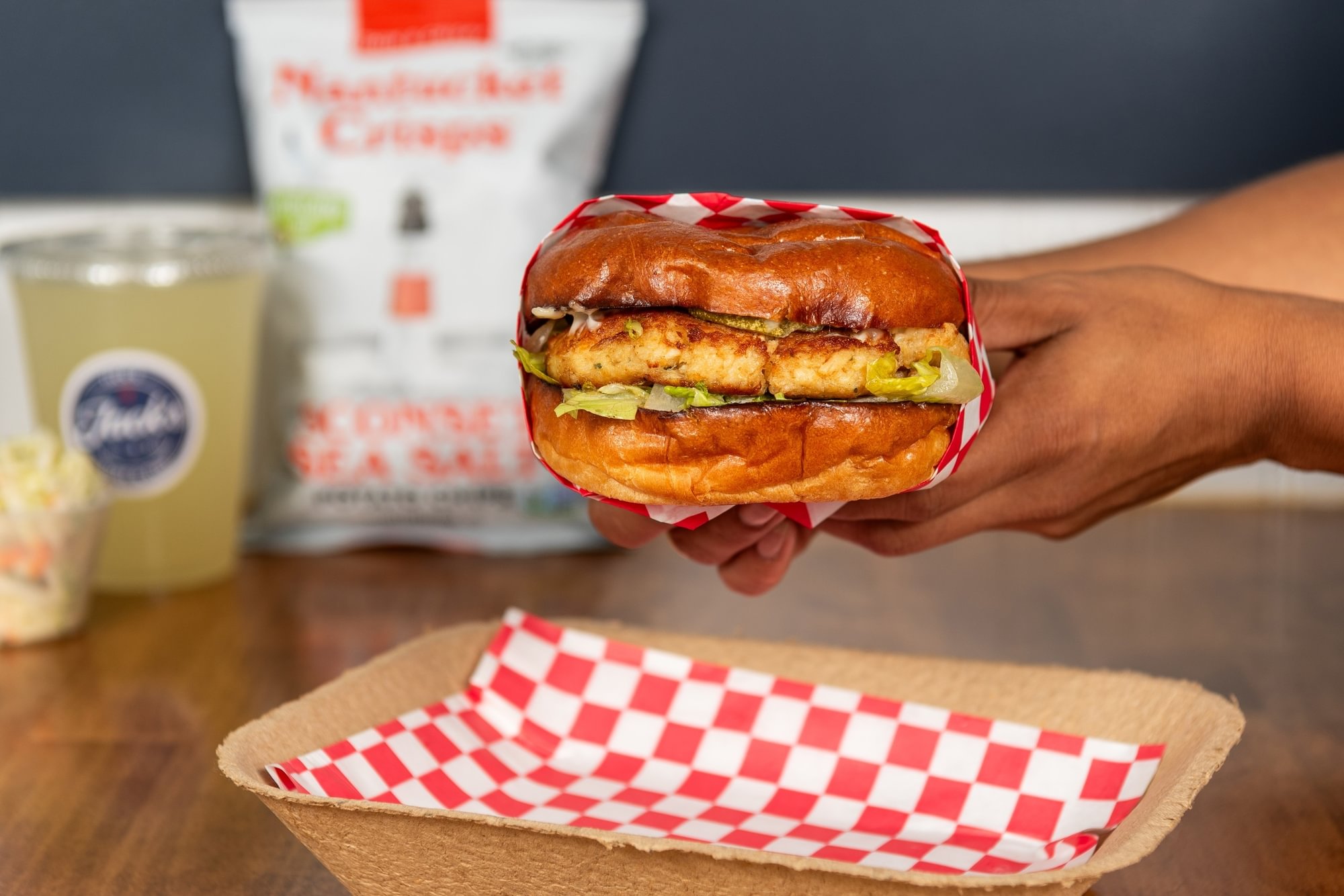 Crab Cake Sandwich