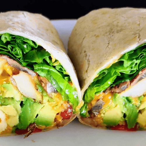 Avocado Veggie Burrito