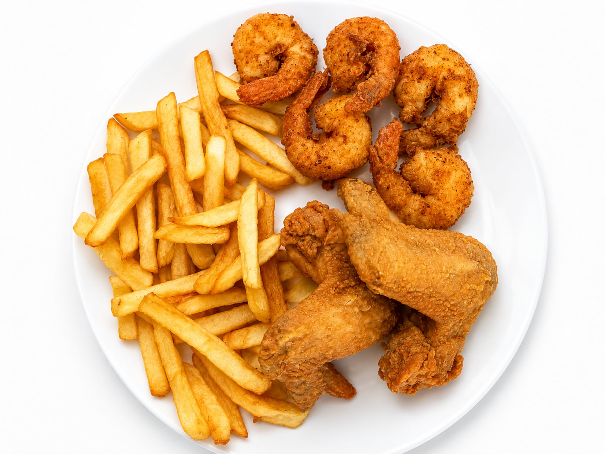 Wings & Shrimp