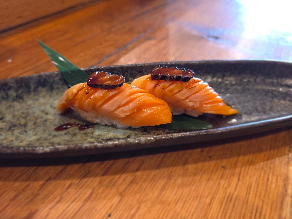 Smoked Salmon Foie Gras**