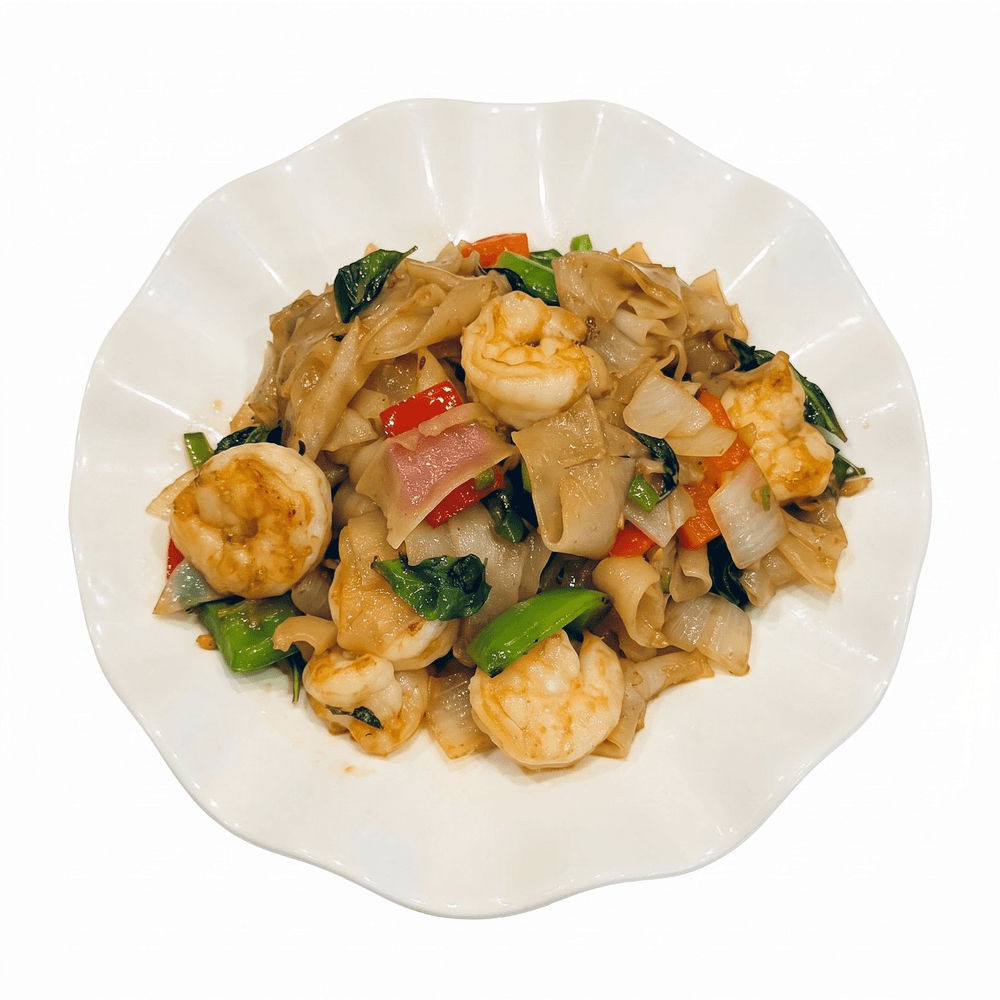Chili Basil Noodles 九層塔辣河粉