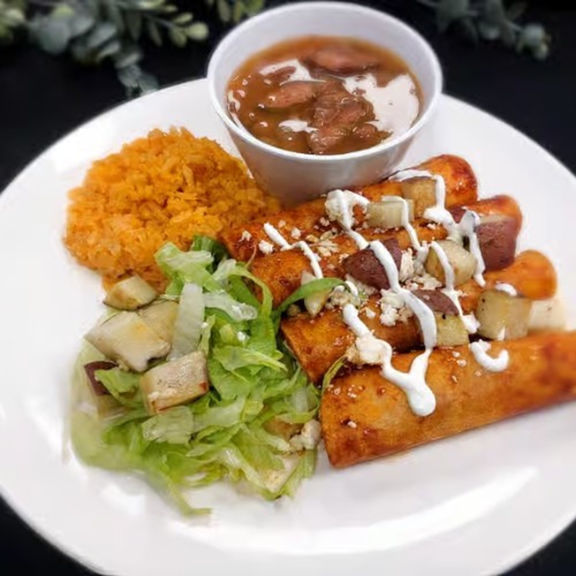 Enchilada Plate
