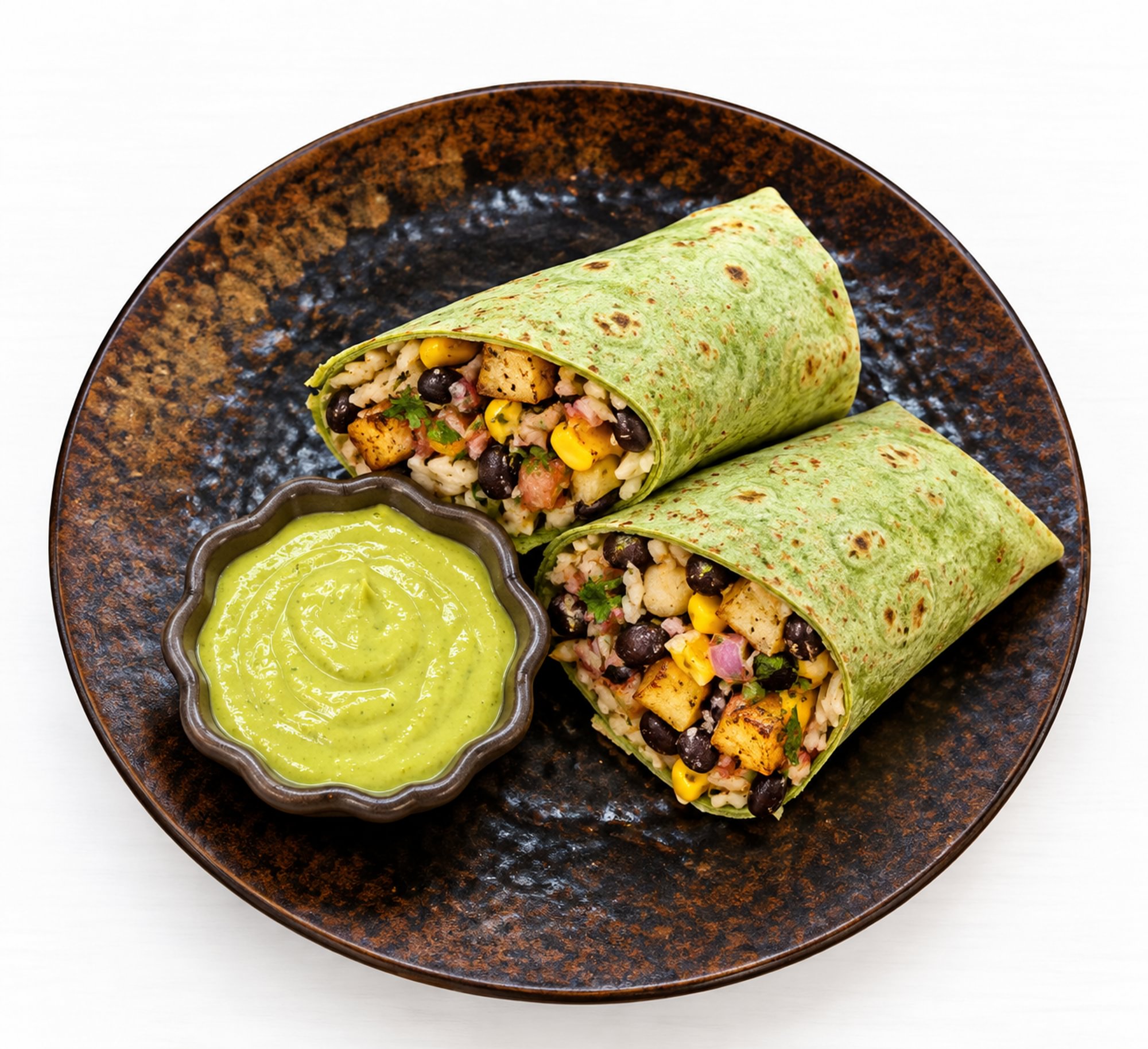 Two Vegan Wraps