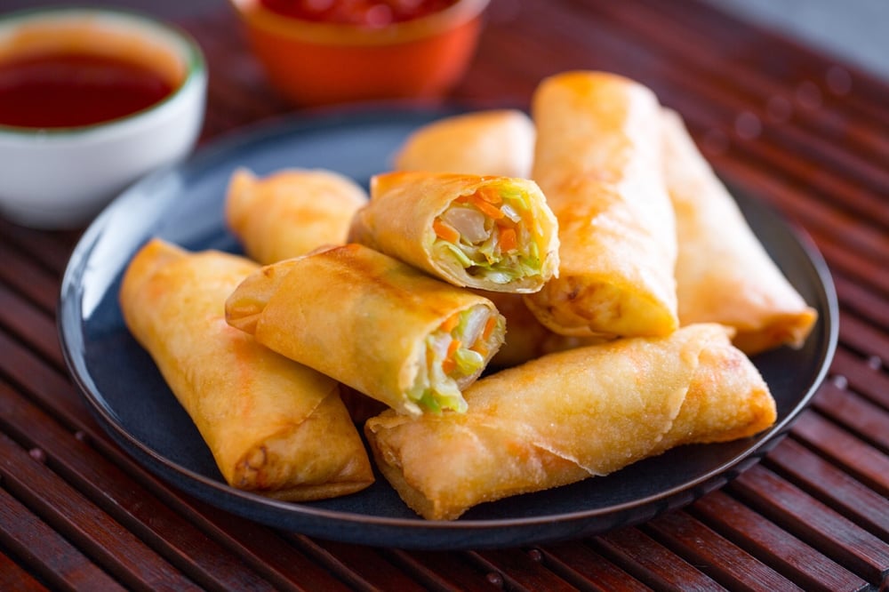 Spring Roll (4) (Vegan)