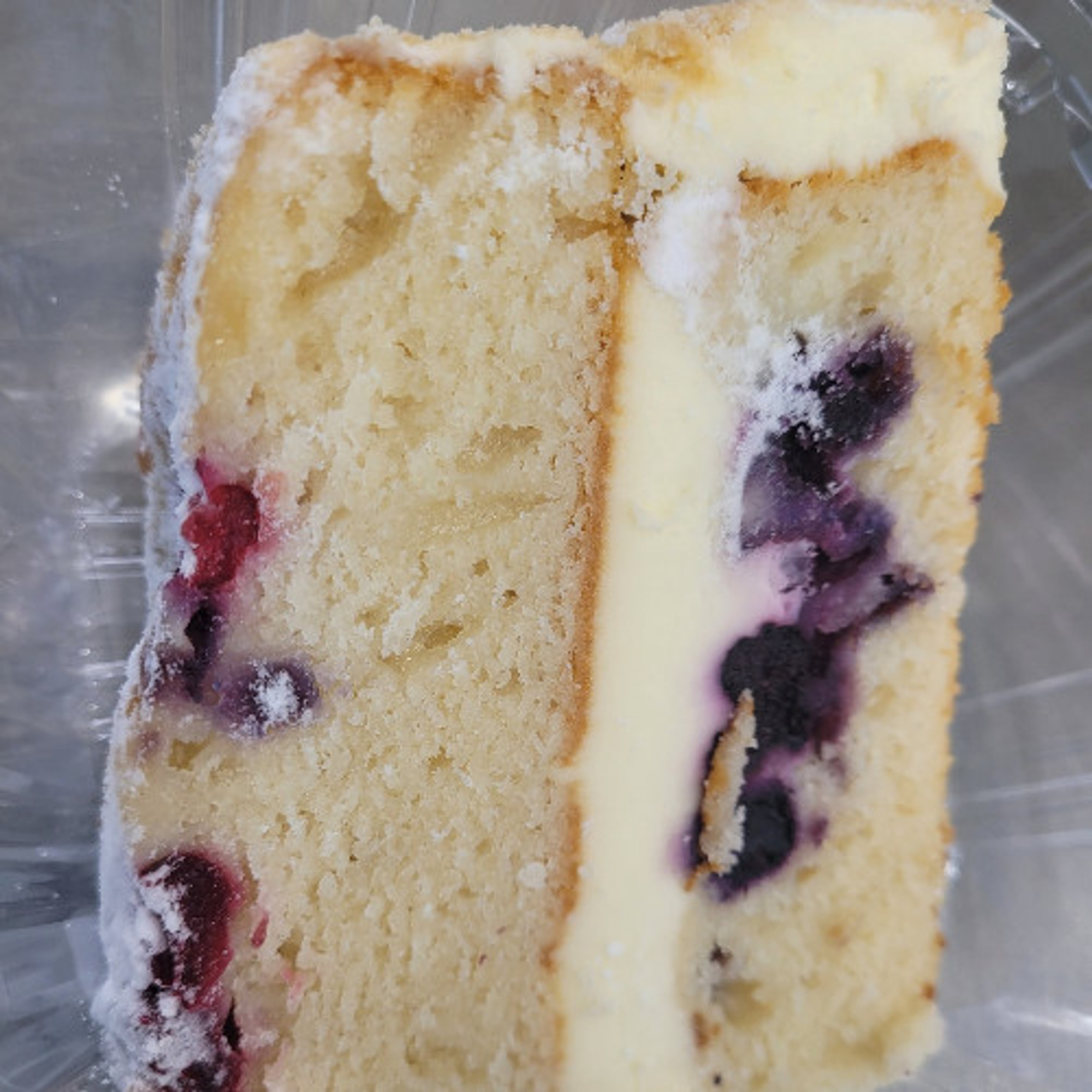 Lemon Berry Mascarpone Cake