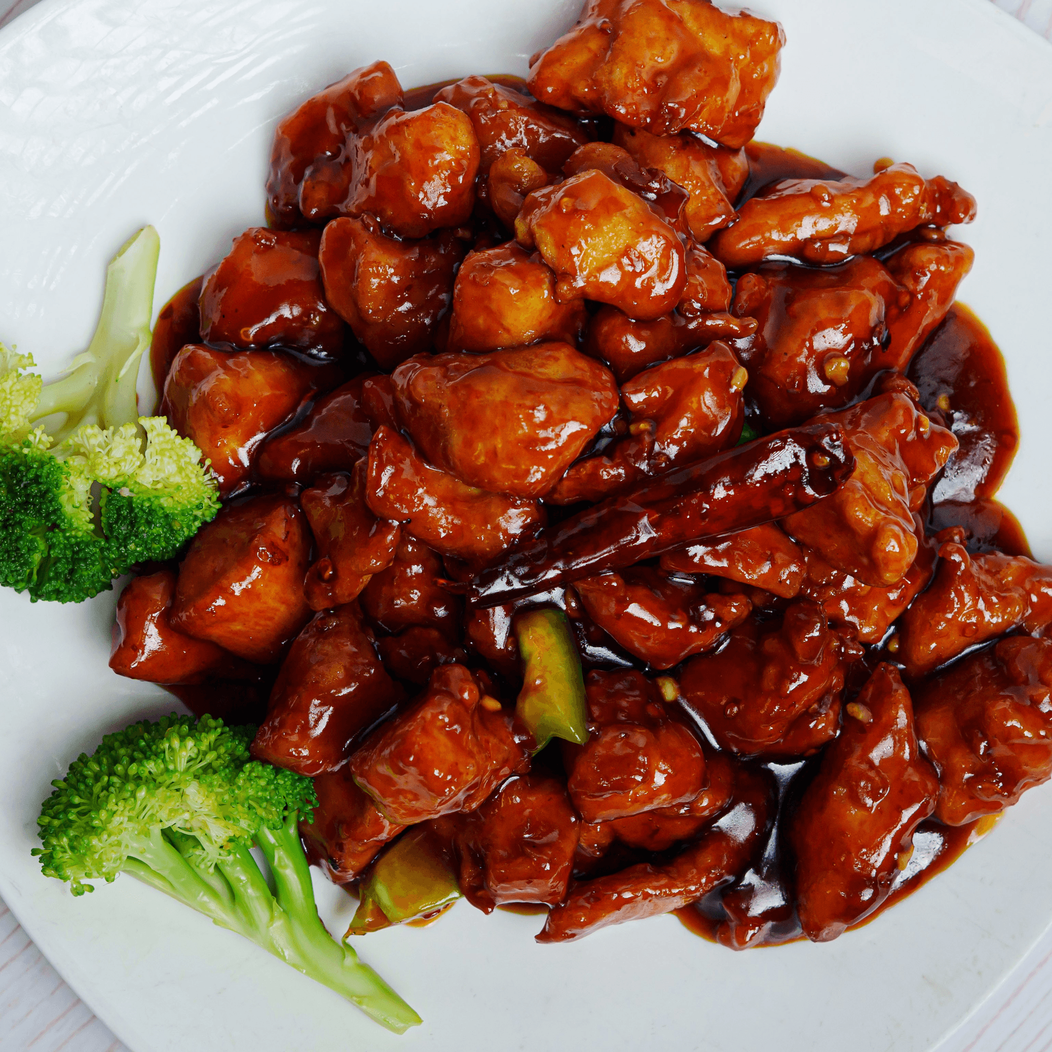 General Tso's Chicken Dinner 左宗鸡 Pollo General Tso