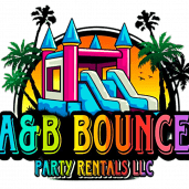 A&amp;B Bounce Party Rentals Logo