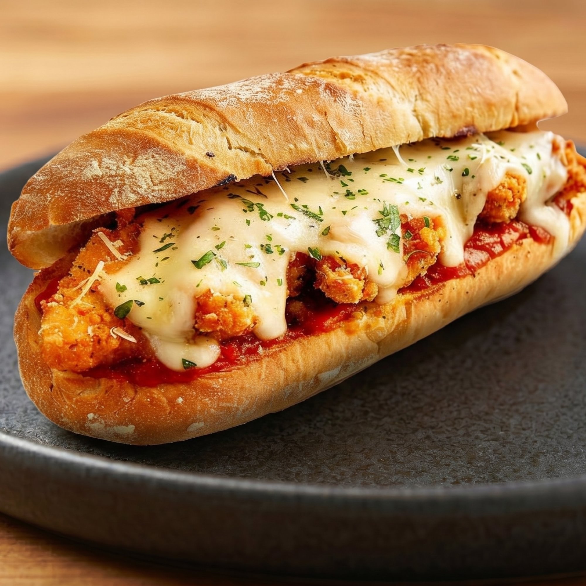 Veal Parmigiana Sub
