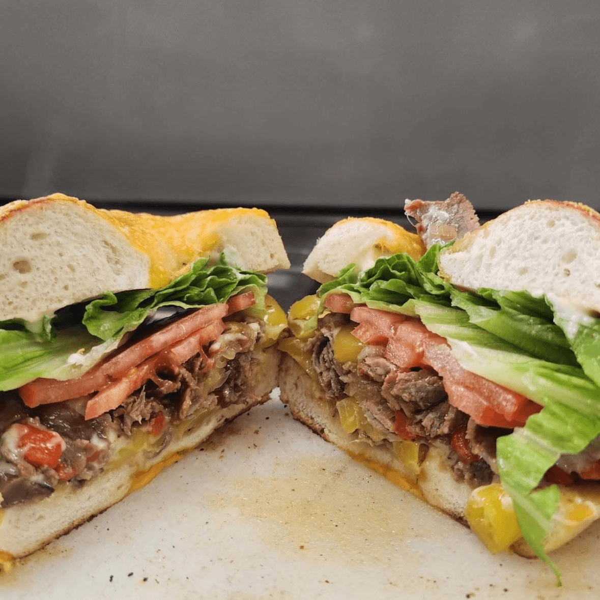 Donnie D's Cheese Steak Sandwich