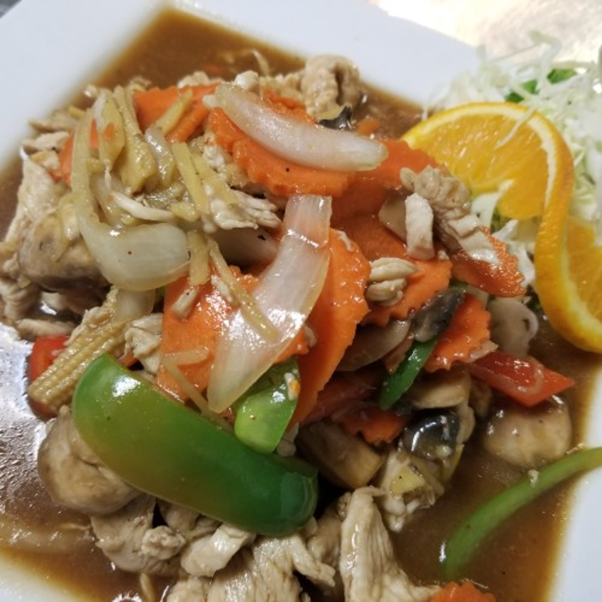 Stir Fry Fresh Ginger
