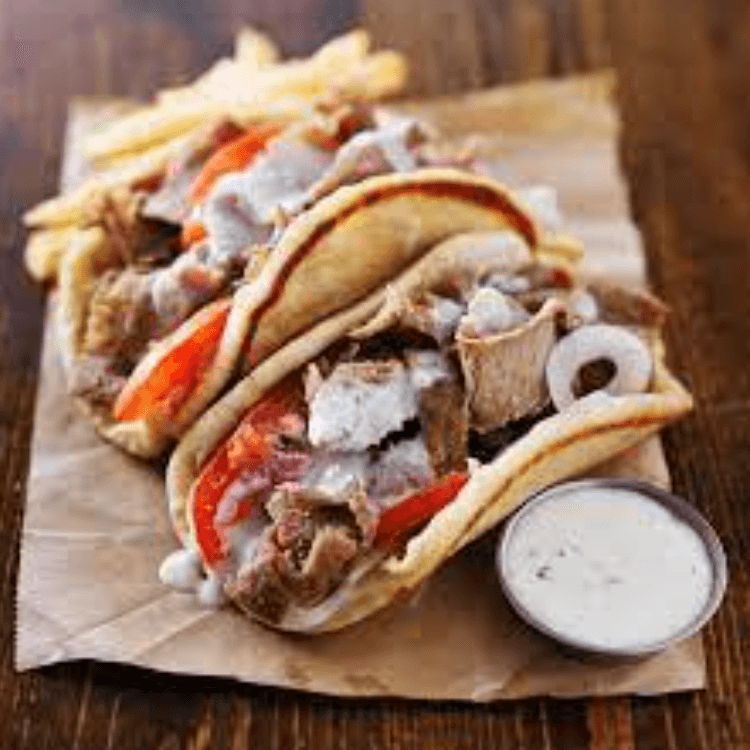 Greek Lamb & Beef Gyro