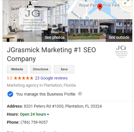 JGrasmick Marketing #1 SEO Company Photo