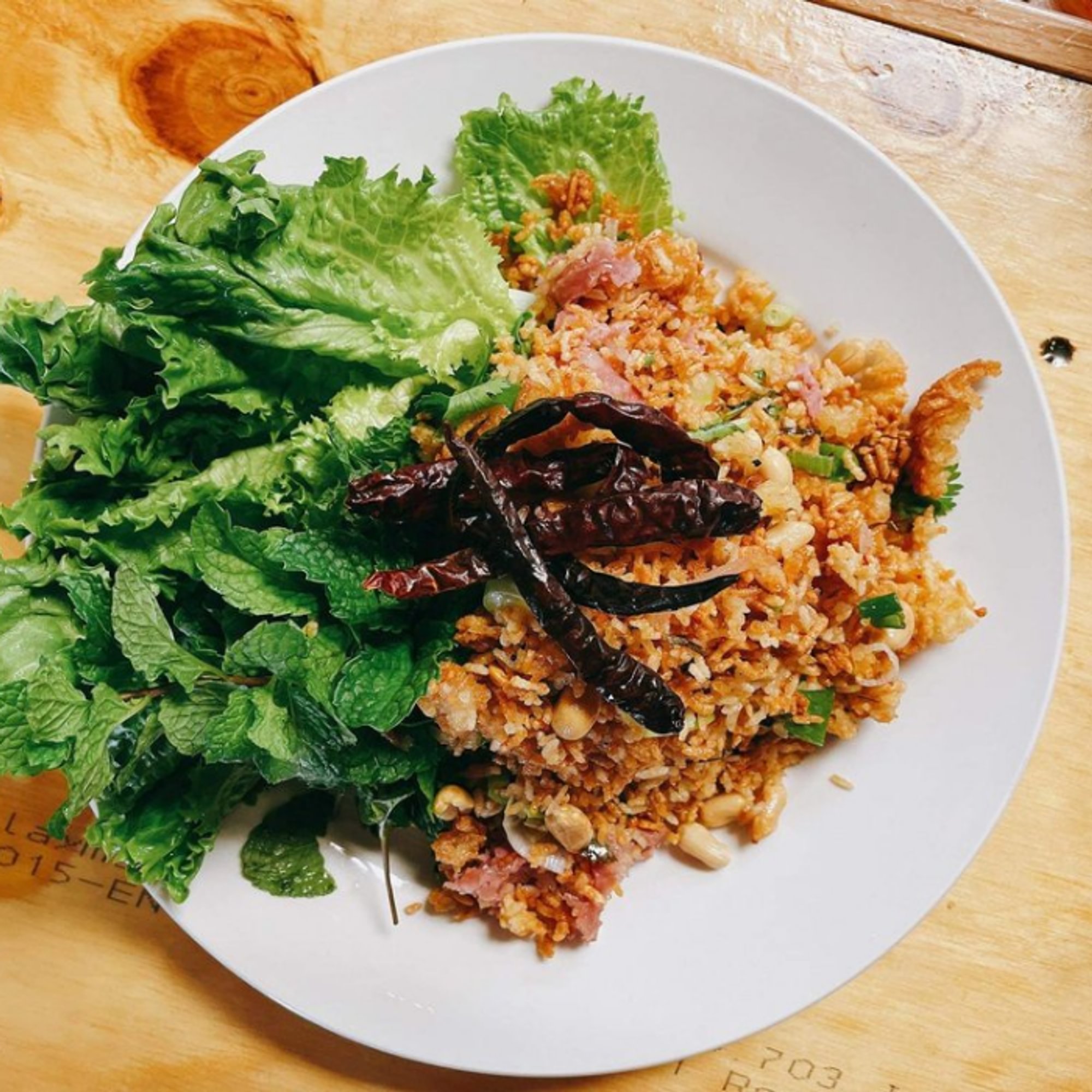 Crunchy Fried Rice / Naam Khao