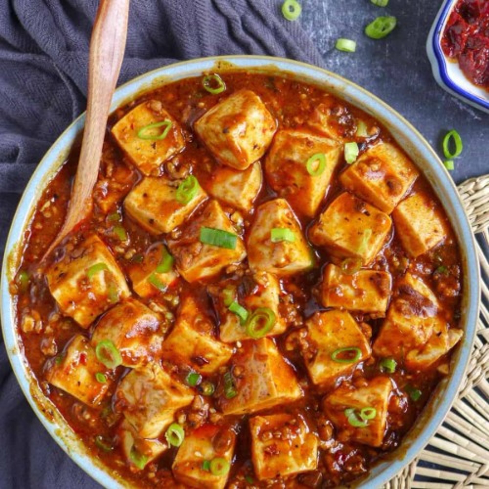 Tofu with Hot Bean Paste