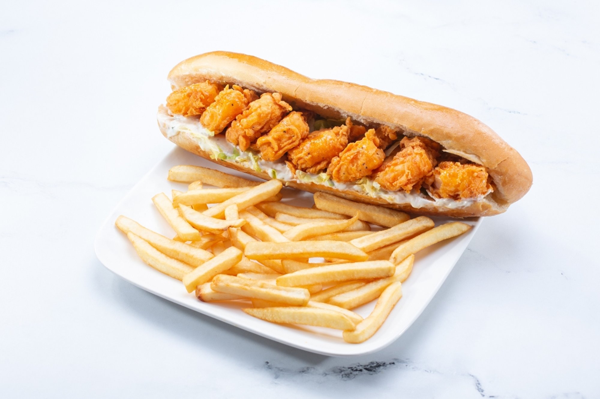 Fried Shrimp Sandwich