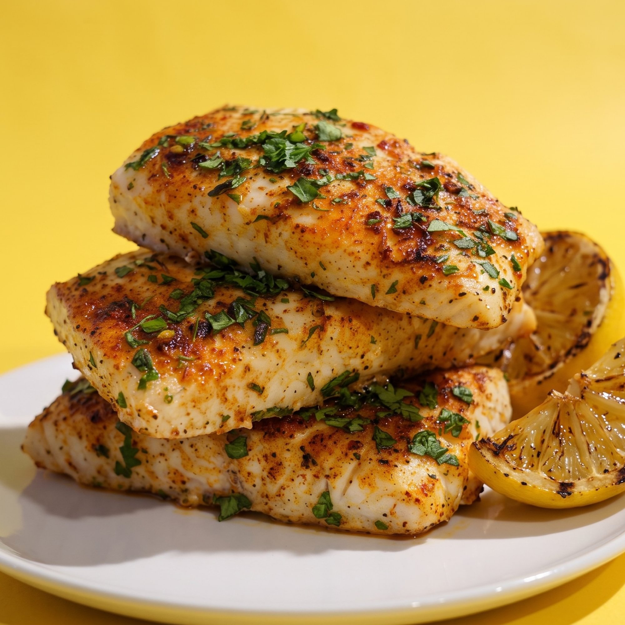 Grilled Mahi Mahi Steak (Cajun)