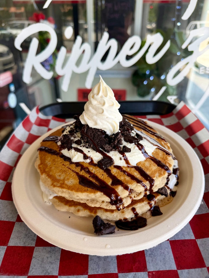 Oreo Explosion Pancakes