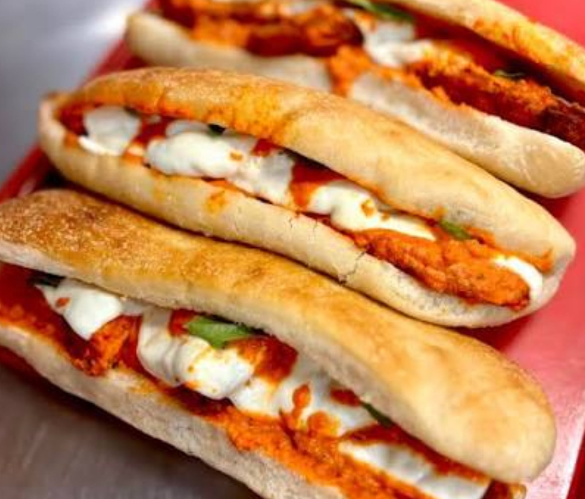 Chicken parmesan sub