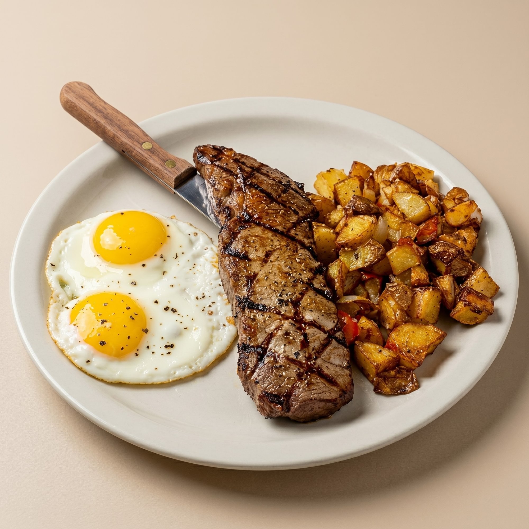 NY Strip Steak-N-Eggs