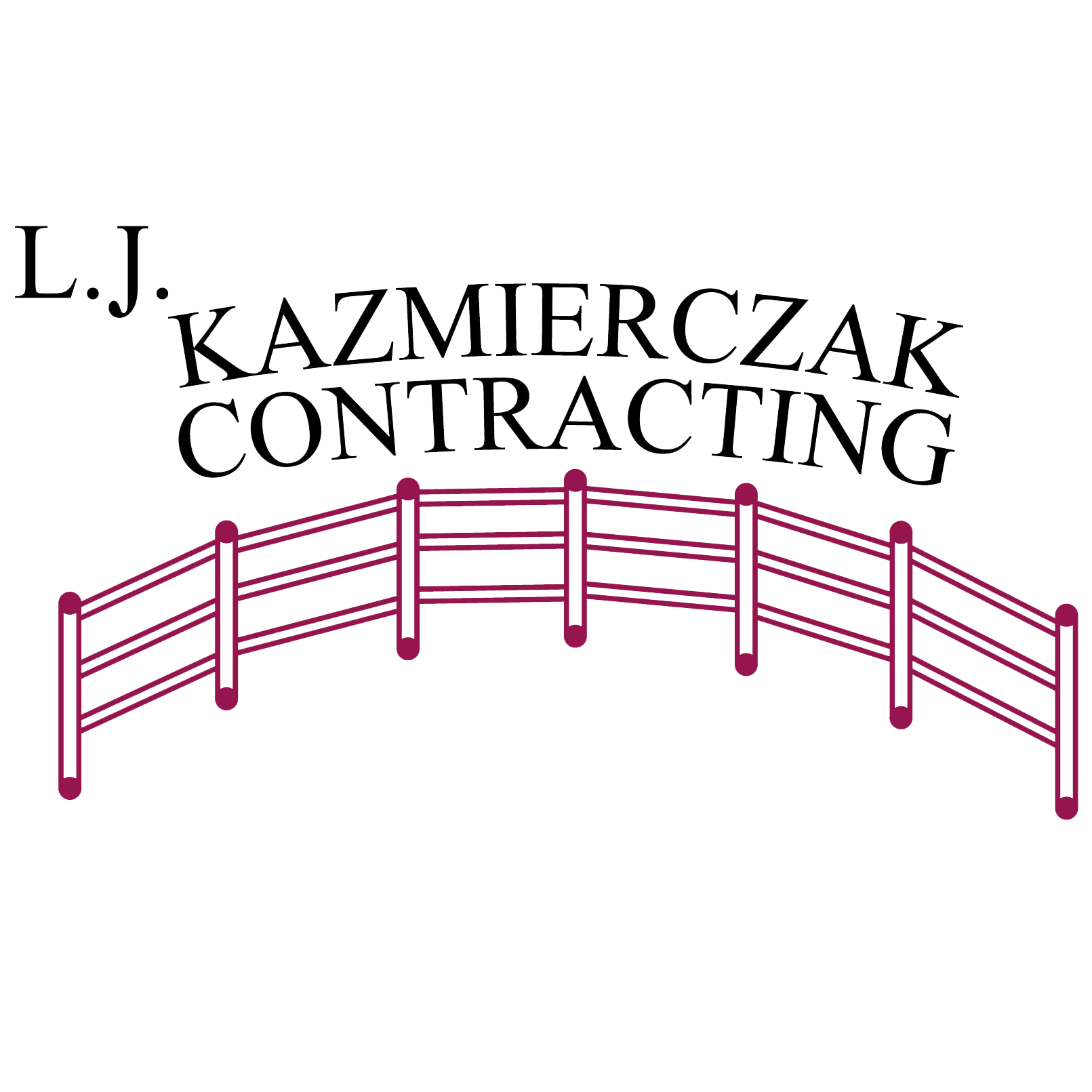 L.J. Kazmierczak Contracting Logo