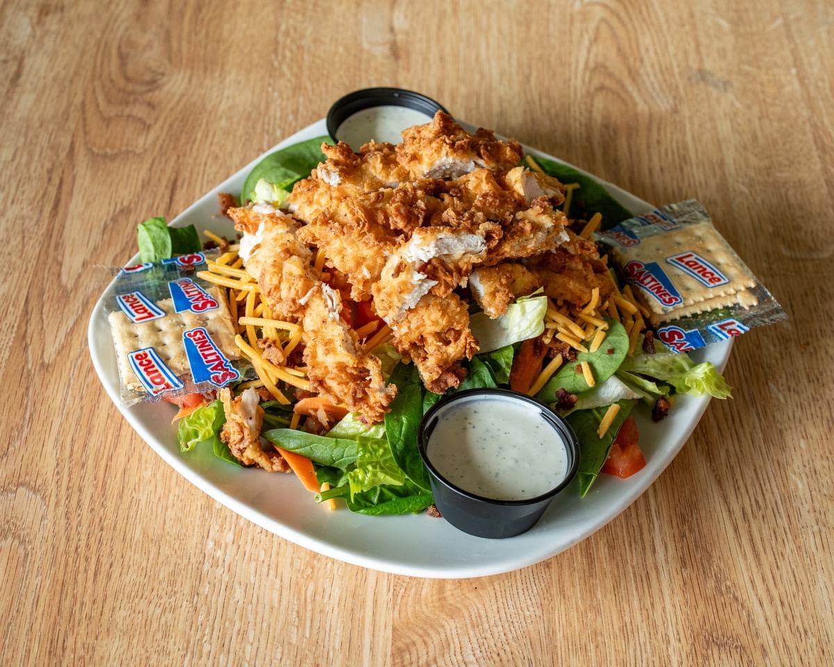 Fried or Grilled Chicken Salad