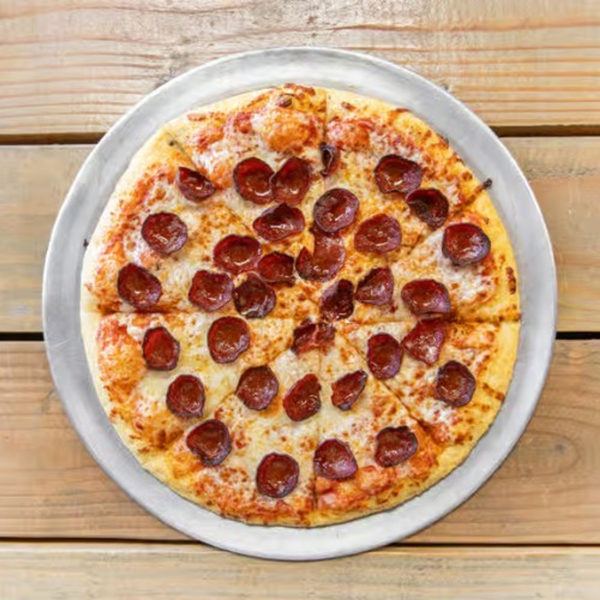 Halal Beef Pepperoni Pizza