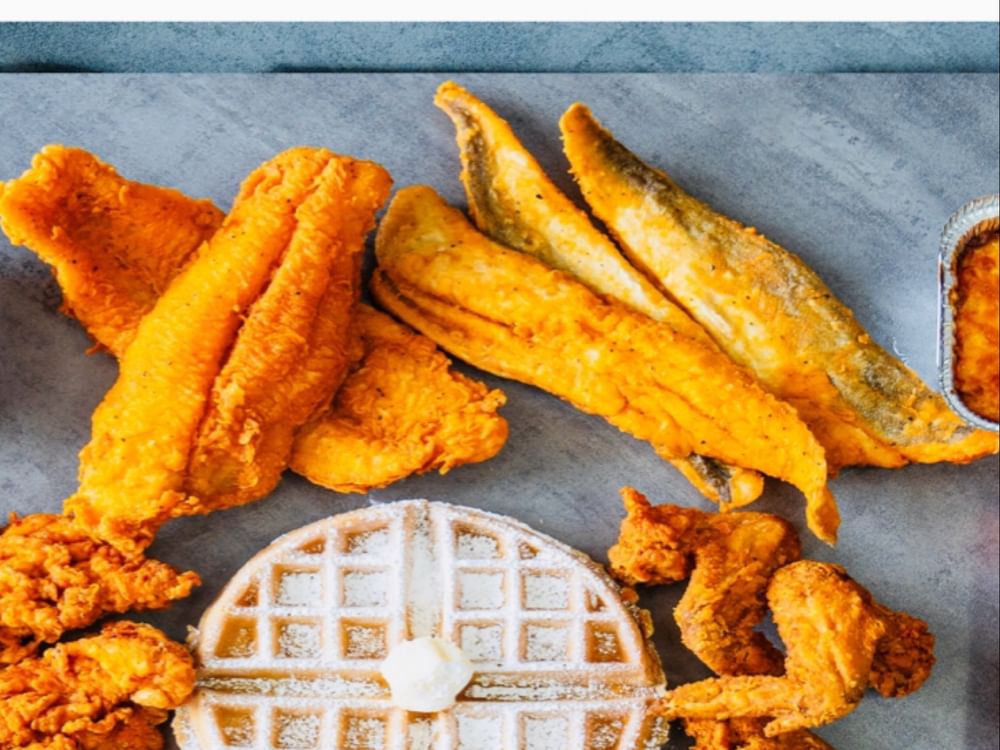 8 Catfish & 2 Waffles