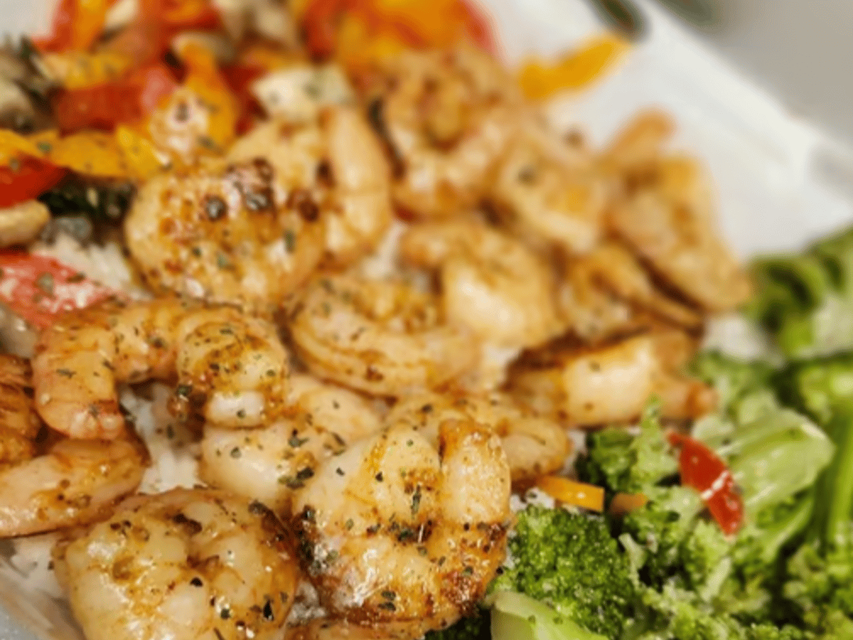 Shrimp Rice Bowl