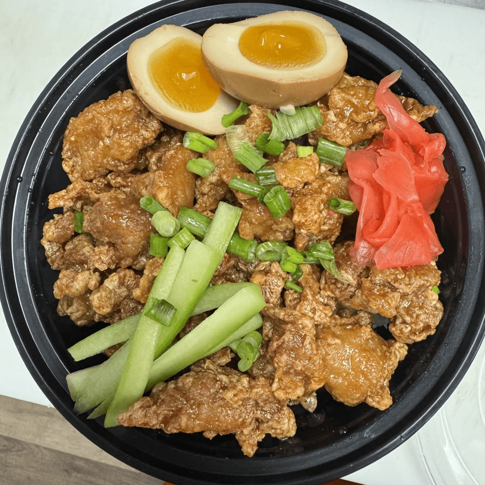 Soy Garlic Chicken Rice Bowl