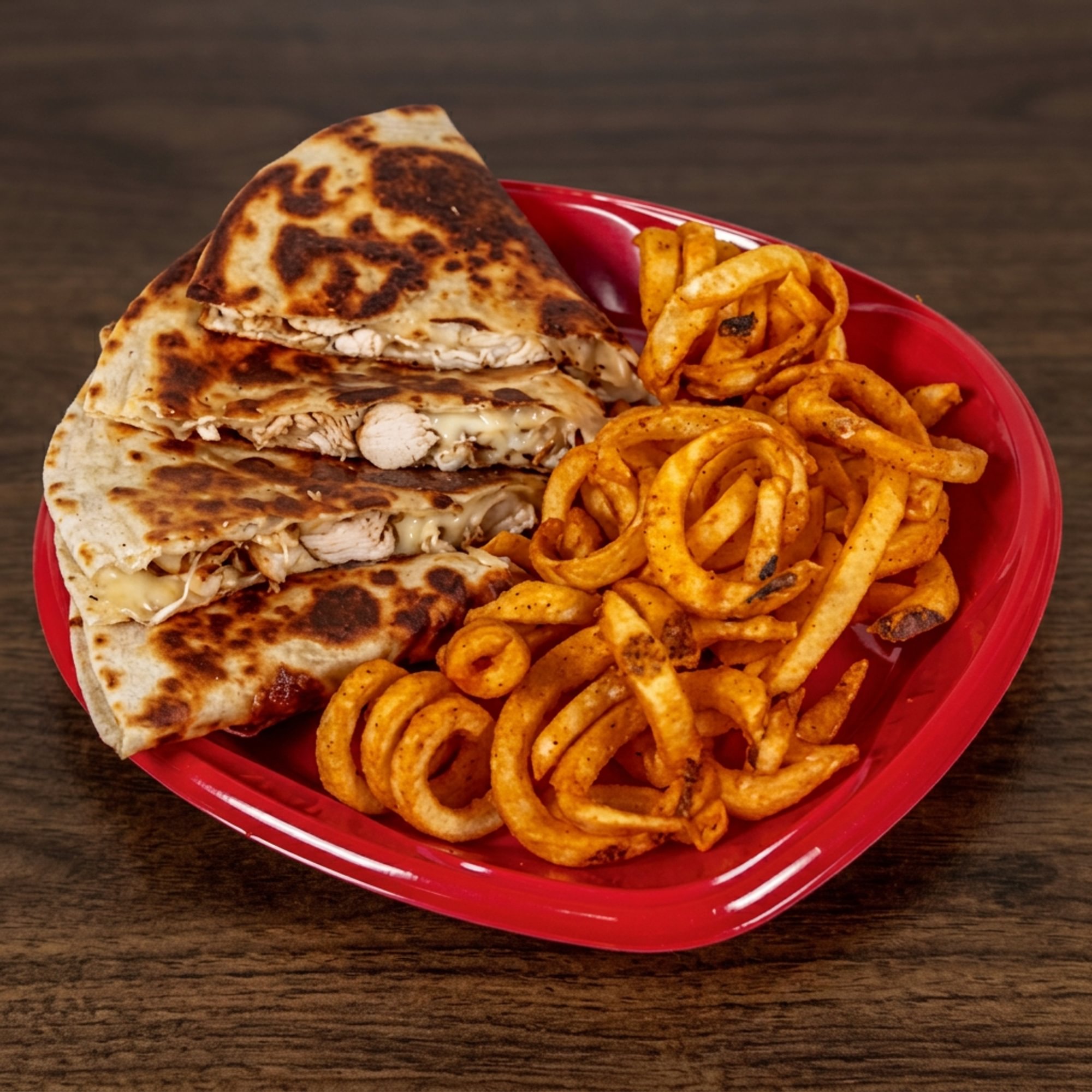Buffalo Chicken Quesadillas