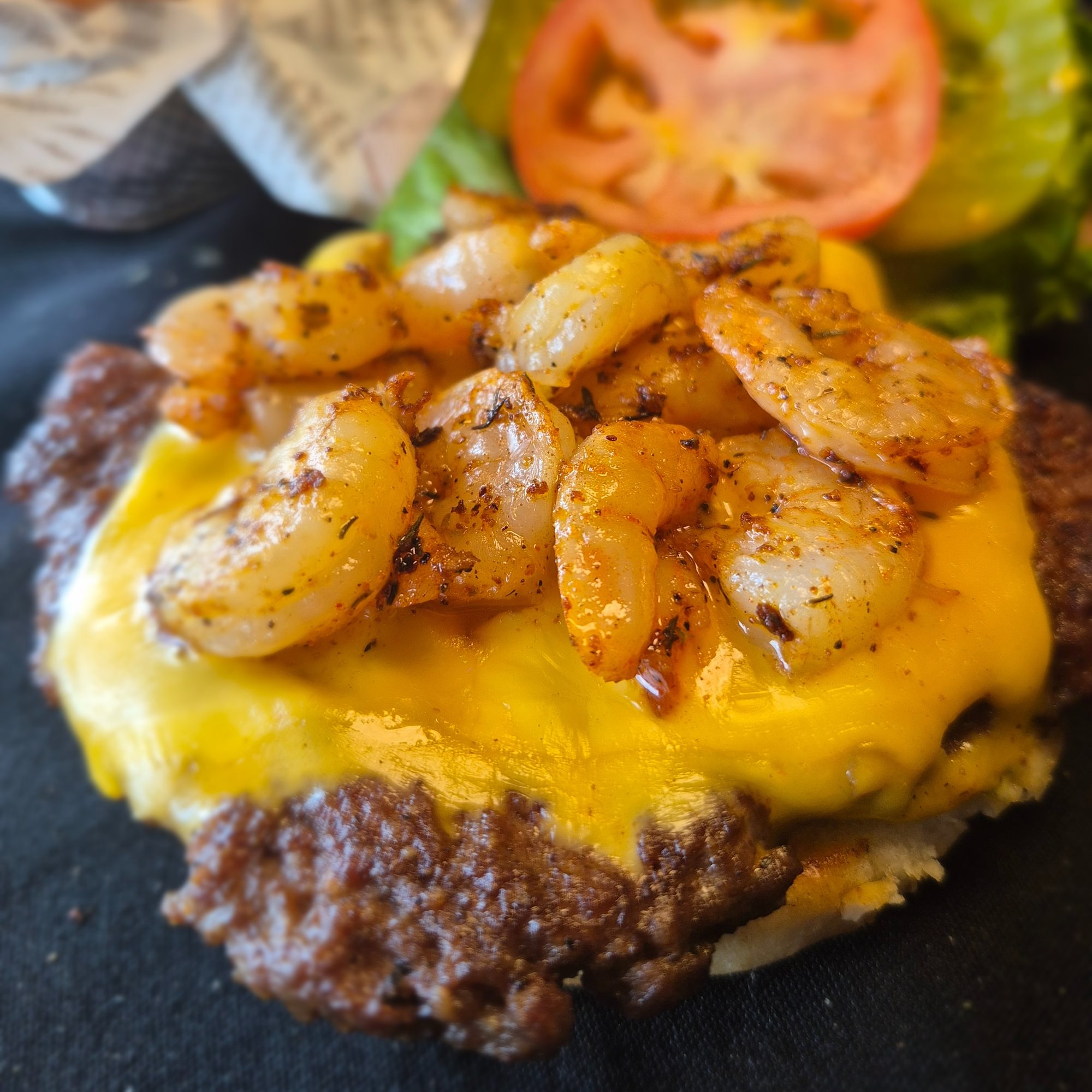 Surf & Turf Smash Burger