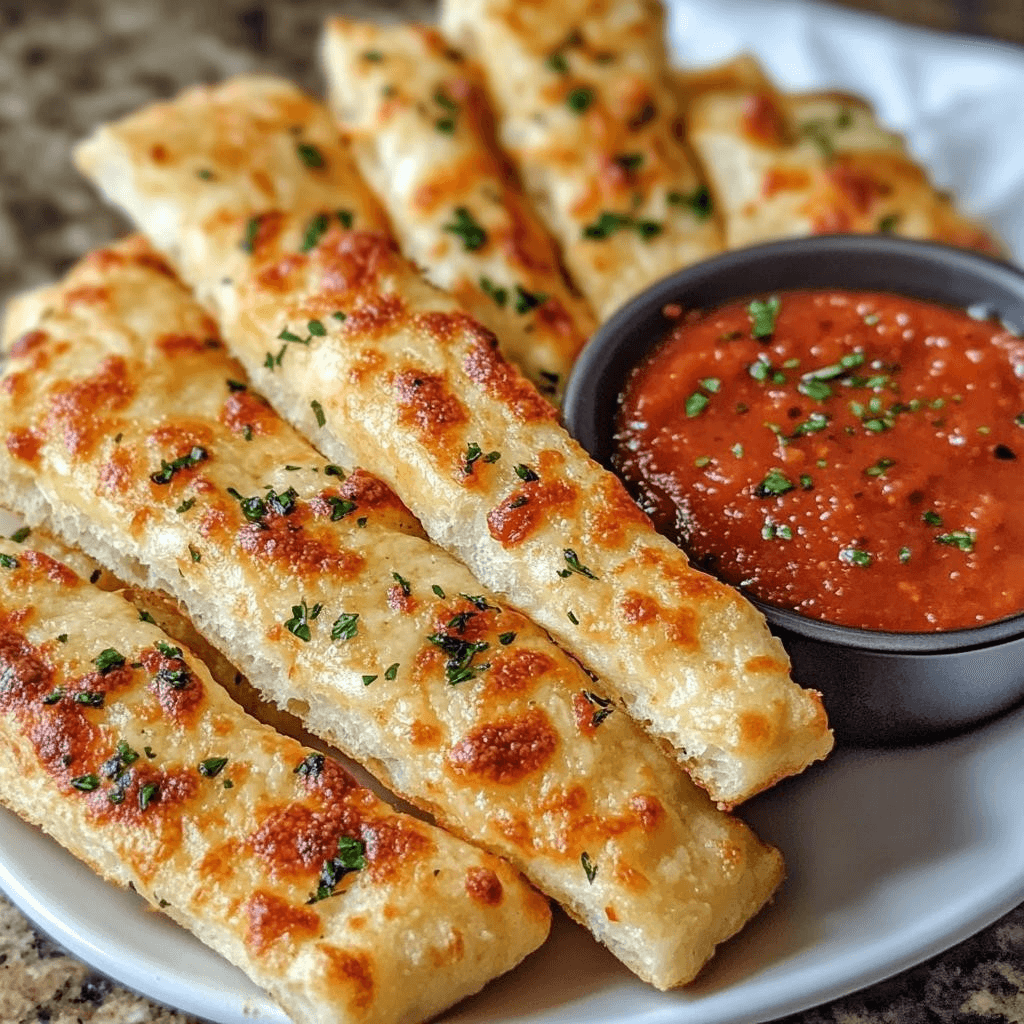 Garlic Cheese Breadsticks