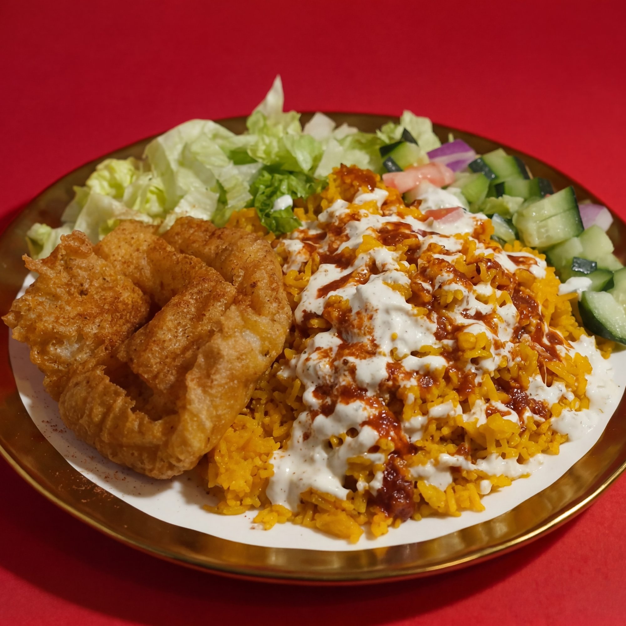 Fish Over Rice