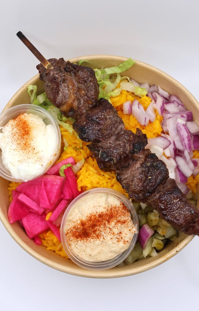 Grilled Steak Kabob Bowl