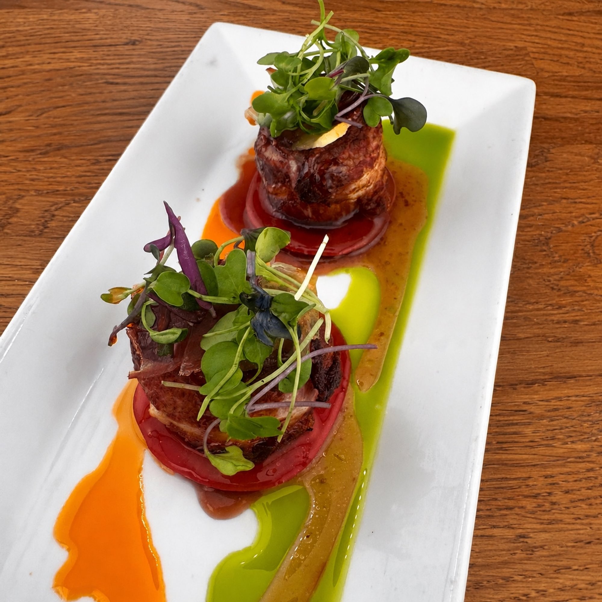 Serrano Wrapped Scallops Brochette (Pincho De Vieiras Al Hinojo)