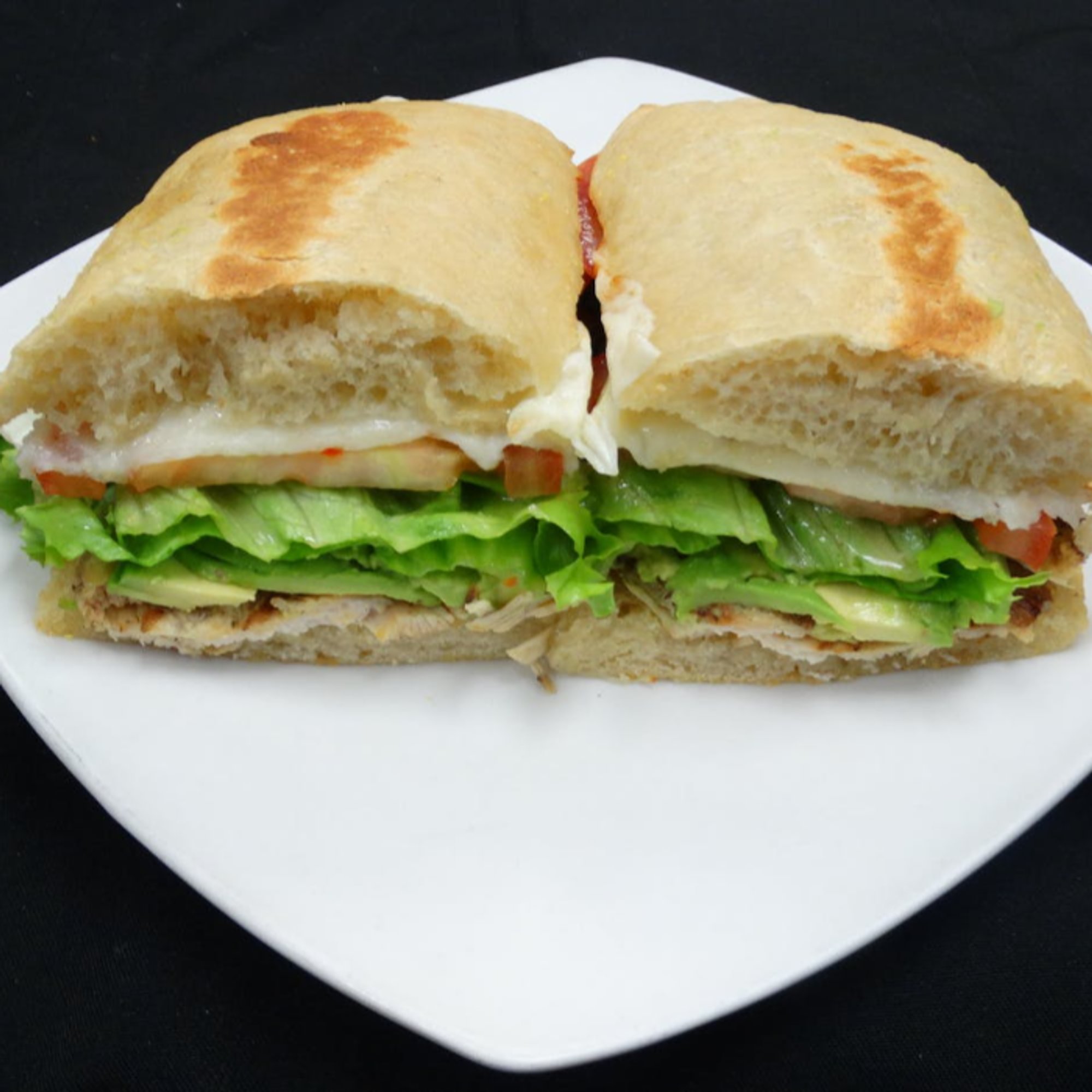 Avocado and Cheese Sandwich