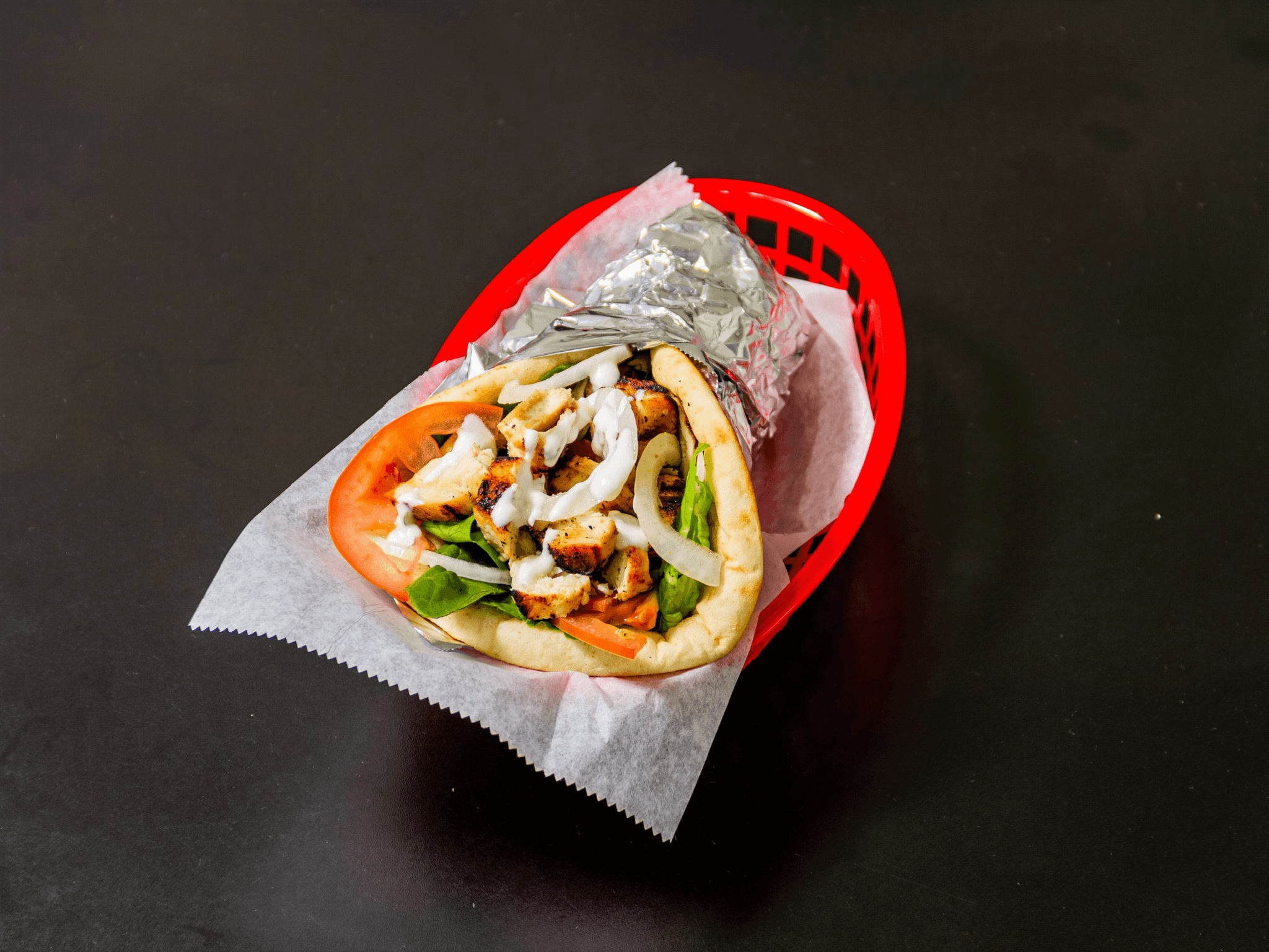 Chicken Kabob Wrap
