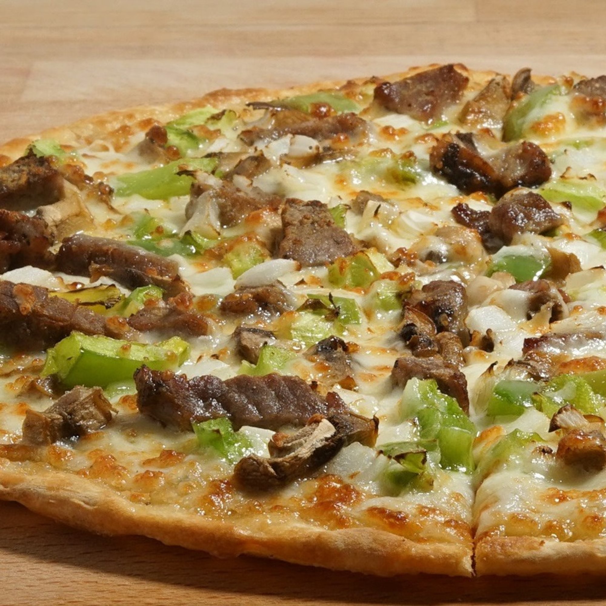 Philly Cheese Steak Pizza