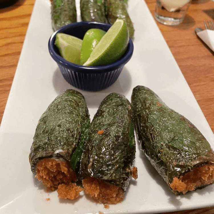 Deep Fried Jalapeños with Lime Juice